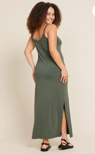 Load image into Gallery viewer, Boody V-Neck Slip Dress - Moss
