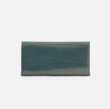 Load image into Gallery viewer, Rachel Continental Wallet in Metallic Leather - Evergreen Shimmer
