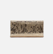 Load image into Gallery viewer, Rachel Continental Wallet in Metallic Leather - Gilded Marble
