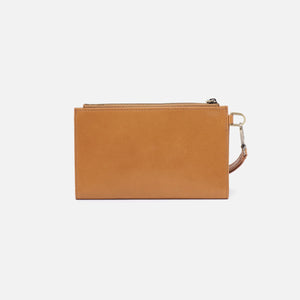 HOBO Kali Phone Wallet Polished Leather - Natural - FINAL SALE