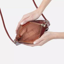 Load image into Gallery viewer, Darcy Crossbody in Polished Leather - Henna
