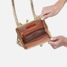 Load image into Gallery viewer, Alba Crossbody in Metallic Leather - Gilded Marble

