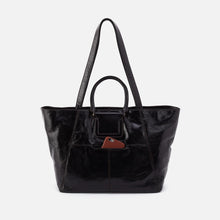 Load image into Gallery viewer, HOBO Sheila East-West Tote Black
