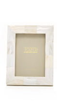 Load image into Gallery viewer, white mother of pearl photo frame
