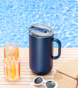 Vacuum-Insulated Pitcher (2L) - Navy Bean