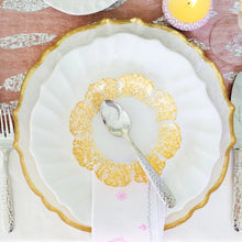 Load image into Gallery viewer, Vietri Incanto Stone Dinner Plate - White

