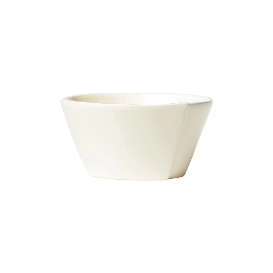 Vietri Lastra Stacking Cereal Bowl - Linen