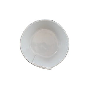 Vietri Lastra Stacking Cereal Bowl - Light Gray