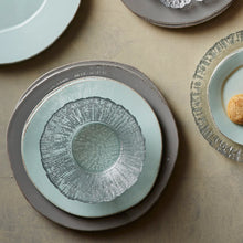 Load image into Gallery viewer, Vietri Lastra European Dinner Plate - Aqua
