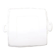 Vietri Lastra Handled Square Serving Platter