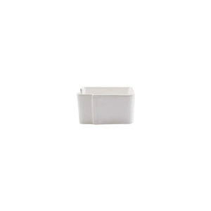 Vietri Lastra White Cocktail Napkin Holder - White