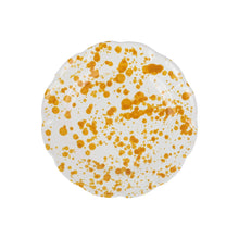 Load image into Gallery viewer, Vietri Amalfitana Splatter Salad Plate - Yellow
