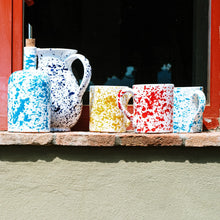 Load image into Gallery viewer, Vietri Amalfitana Splatter Mug - Aqua
