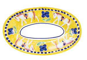 Vietri Campagna Small Oval Tray