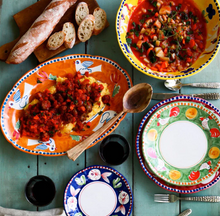 Load image into Gallery viewer, Vietri Campagna Uccello Oval Platter
