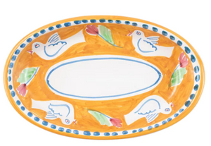 Vietri Campagna Small Oval Tray