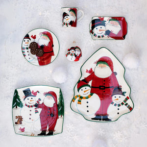 Vietri Old St. Nick 2024 Limited Edition Square Platter