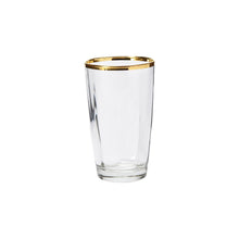 Load image into Gallery viewer, Vietri Optical Gold Highball
