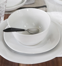 Load image into Gallery viewer, Vietri Aurora Snow Salad Plate - FINAL SALE
