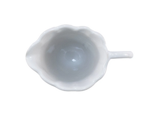 Vietri Incanto White Scallop Creamer - White - FINAL SALE