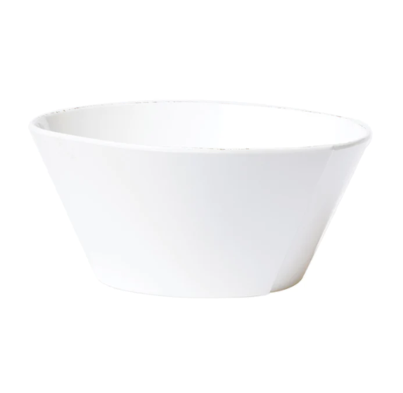 Vietri Melamine Lastra Large Stacking Serving Bowl