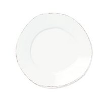 Load image into Gallery viewer, Vietri Melamine Lastra Salad Plate - White
