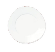 Vietri Melamine Lastra Salad Plate - White