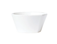 Vietri Melamine Lastra Stacking Cereal Bowl - White