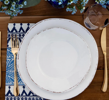 Load image into Gallery viewer, Vietri Melamine Lastra Salad Plate - White

