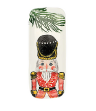 Load image into Gallery viewer, Vietri Nutcracker Narrow Rectangular Tray
