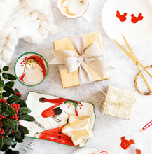 Load image into Gallery viewer, Vietri Old St. Nick Rectangular Plate - Naughty or Nice
