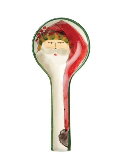 Vietri Old St. Nick Spoon Rest