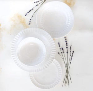 Vietri Pietra Serena Four-Piece Place Setting 