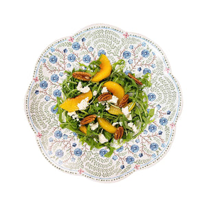 Juliska Villa Seville Scalloped Dessert/Salad Plate - Chambray