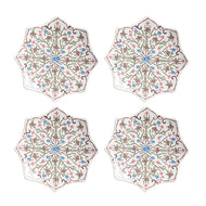 Juliska Villa Seville Scalloped Side/Cocktail Plate Set/4 - Chambray