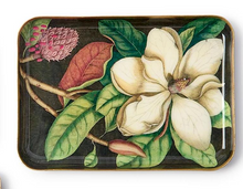 Load image into Gallery viewer, Magnolia Vintage Floral Print Metal Tray
