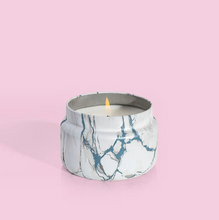 Load image into Gallery viewer, Volcano Modern Marble Printed Travel Tin Candle - 8.5 oz
