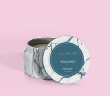 Load image into Gallery viewer, Volcano Modern Marble Printed Travel Tin Candle - 8.5 oz
