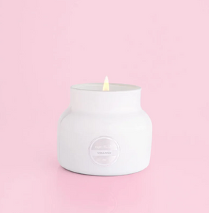 Volcano White Petite Candle - 8 oz
