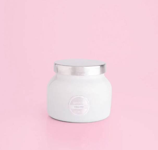 Volcano White Petite Candle - 8 oz