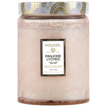 Load image into Gallery viewer, Voluspa Panjore Lychee Large Jar Candle
