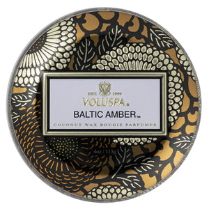 Voluspa Baltic Amber Candle - Mini Tin 4oz