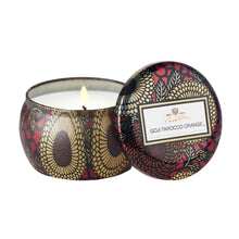 Load image into Gallery viewer, Voluspa Goji Tarocco Orange Candle - Mini Tin 4oz
