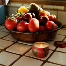 Load image into Gallery viewer, Voluspa Tomato Trellis Candle - Mini Tin 4oz
