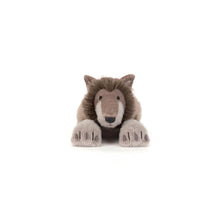 Load image into Gallery viewer, Jellycat Ulrich Wolf front view showing claws and face
