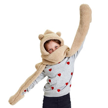 Load image into Gallery viewer, Warm Fuzzies 3-In-1 Plush Wrap Scarf

