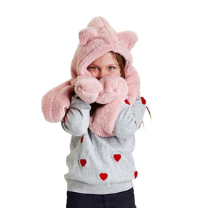 Warm Fuzzies 3-In-1 Plush Wrap Scarf