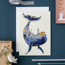Load image into Gallery viewer, Whale Greeting Card
