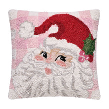 Load image into Gallery viewer, Whimsy Christmas Santa Hook Pillow
