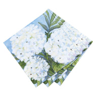 White Hydrangeas Cocktail Napkins Pack of 20 -